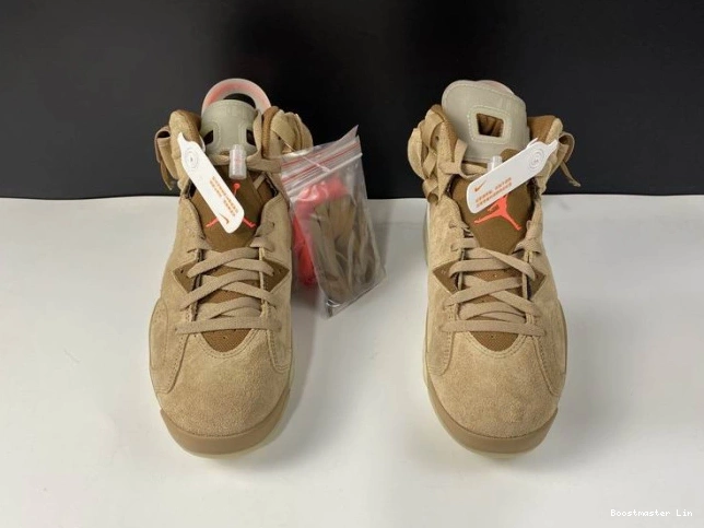 Bmlin shoes Travis 6 Jordan British DH0690-200 Retro Scott Khaki Air 0713